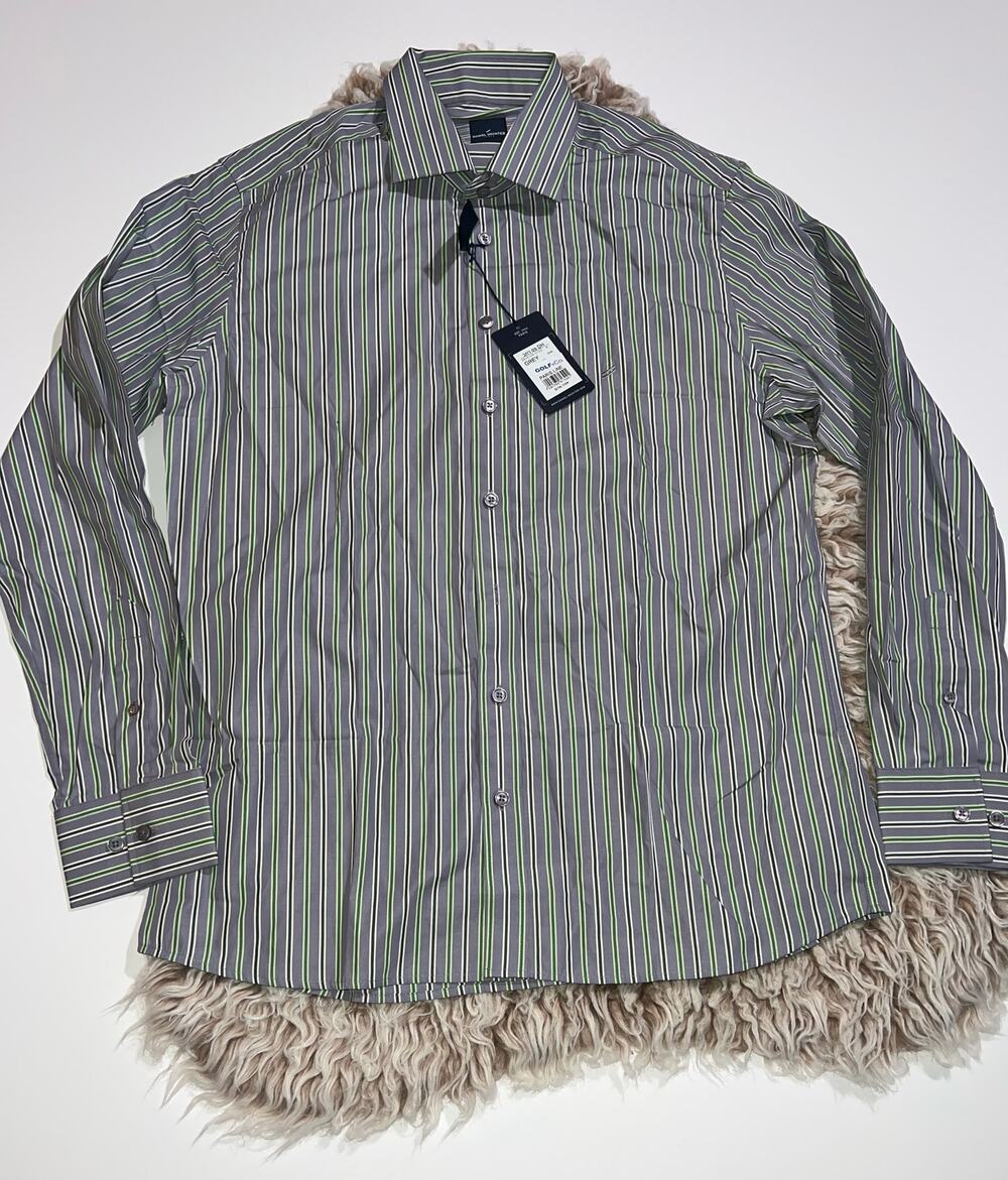 Daniel Hechter Paris men’s new long sleeve striped button shirt
